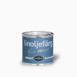 Bergblå linoljefärg 500 ml