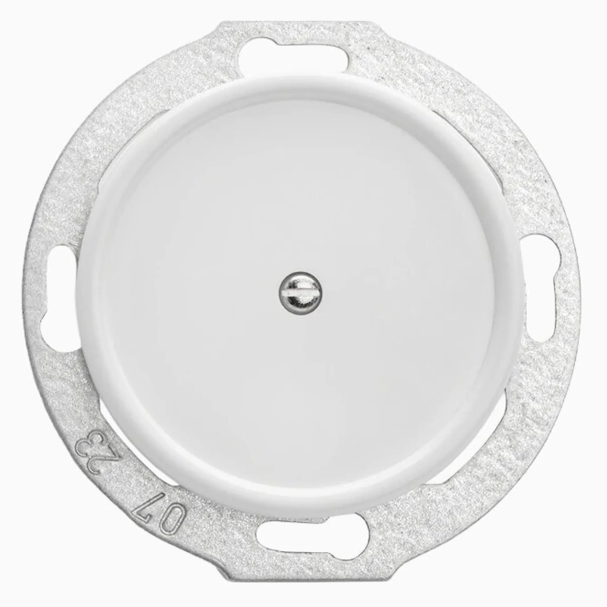 Blindlock vit utan ring