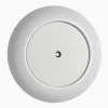 Blindlock vit porslin med ring