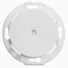 Blindlock vit porslin utan ring