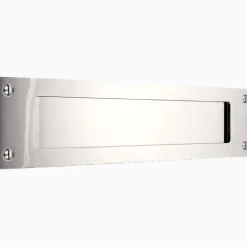 Brevinkast 300 x70 mm Nickel