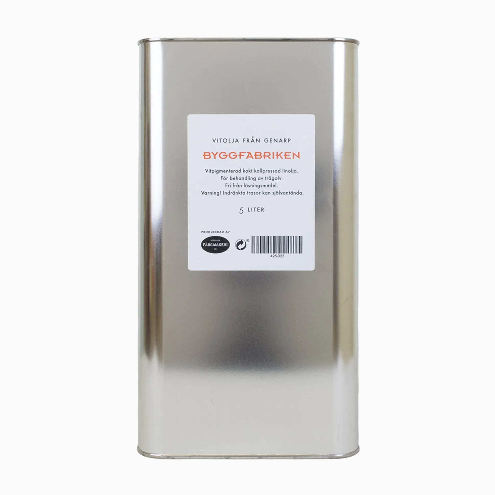 Byggfabrikens Vitolja 1 liter