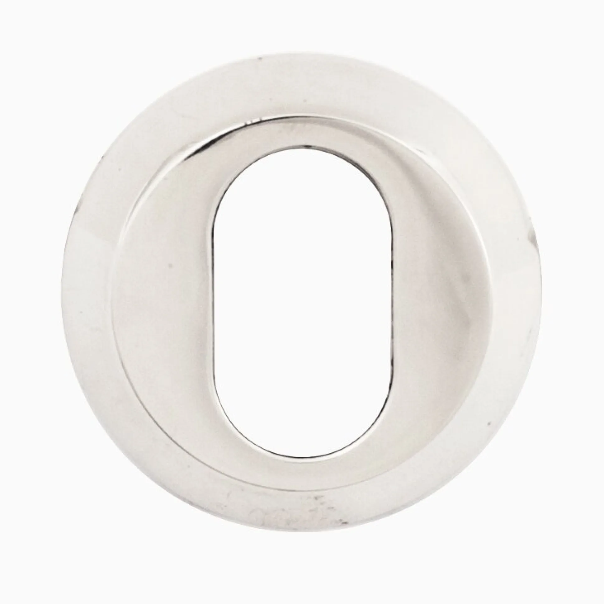 Cylinderring oval cylinder förnicklad 6 mm