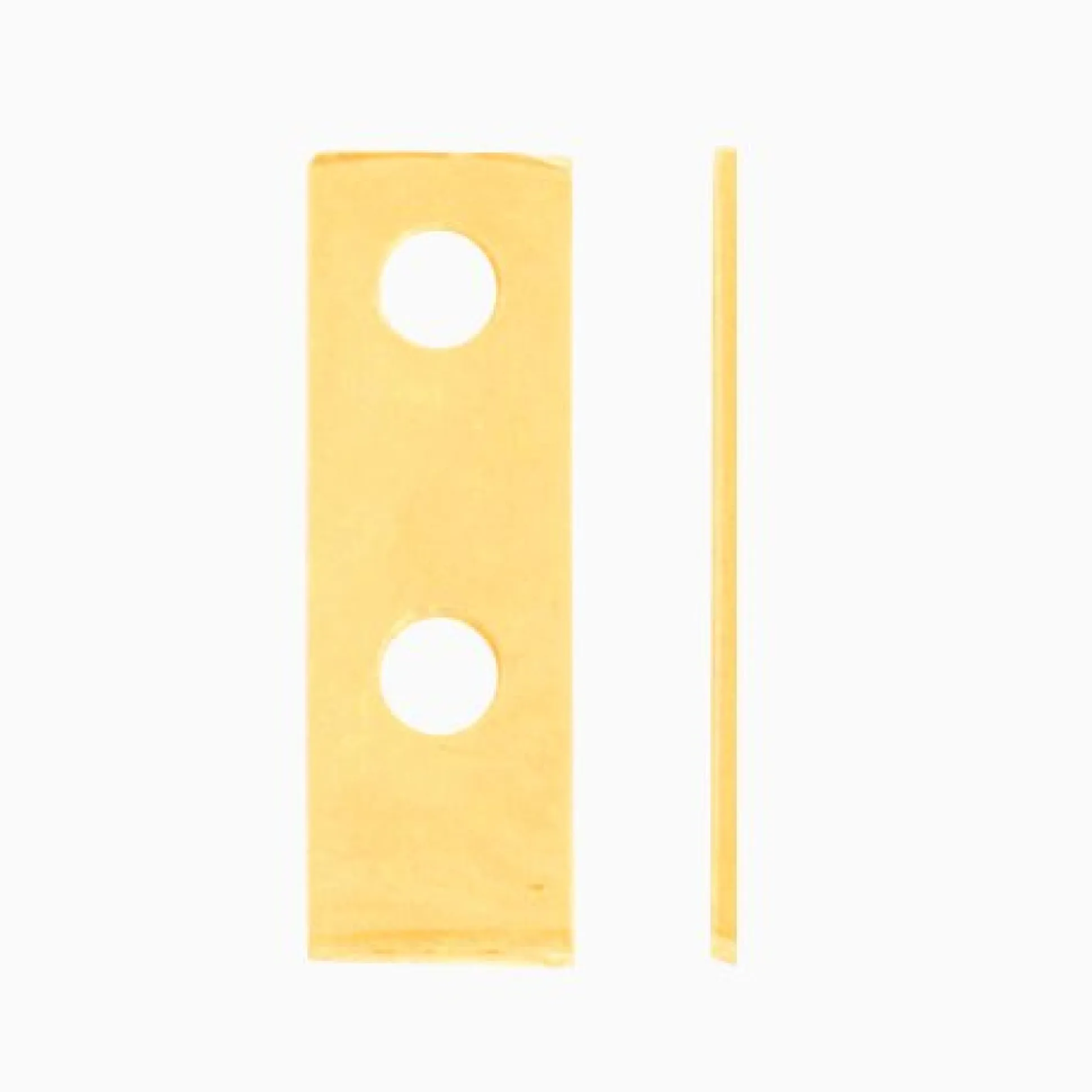 Distansplatta fönstervredshake mässing 30x1 mm