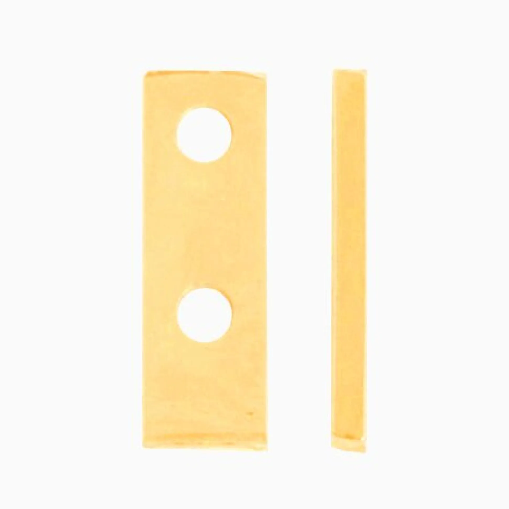 Distansplatta fönstervredshake mässing 30x1 mm