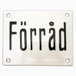 Emaljskylt