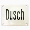 Emaljskylt dusch