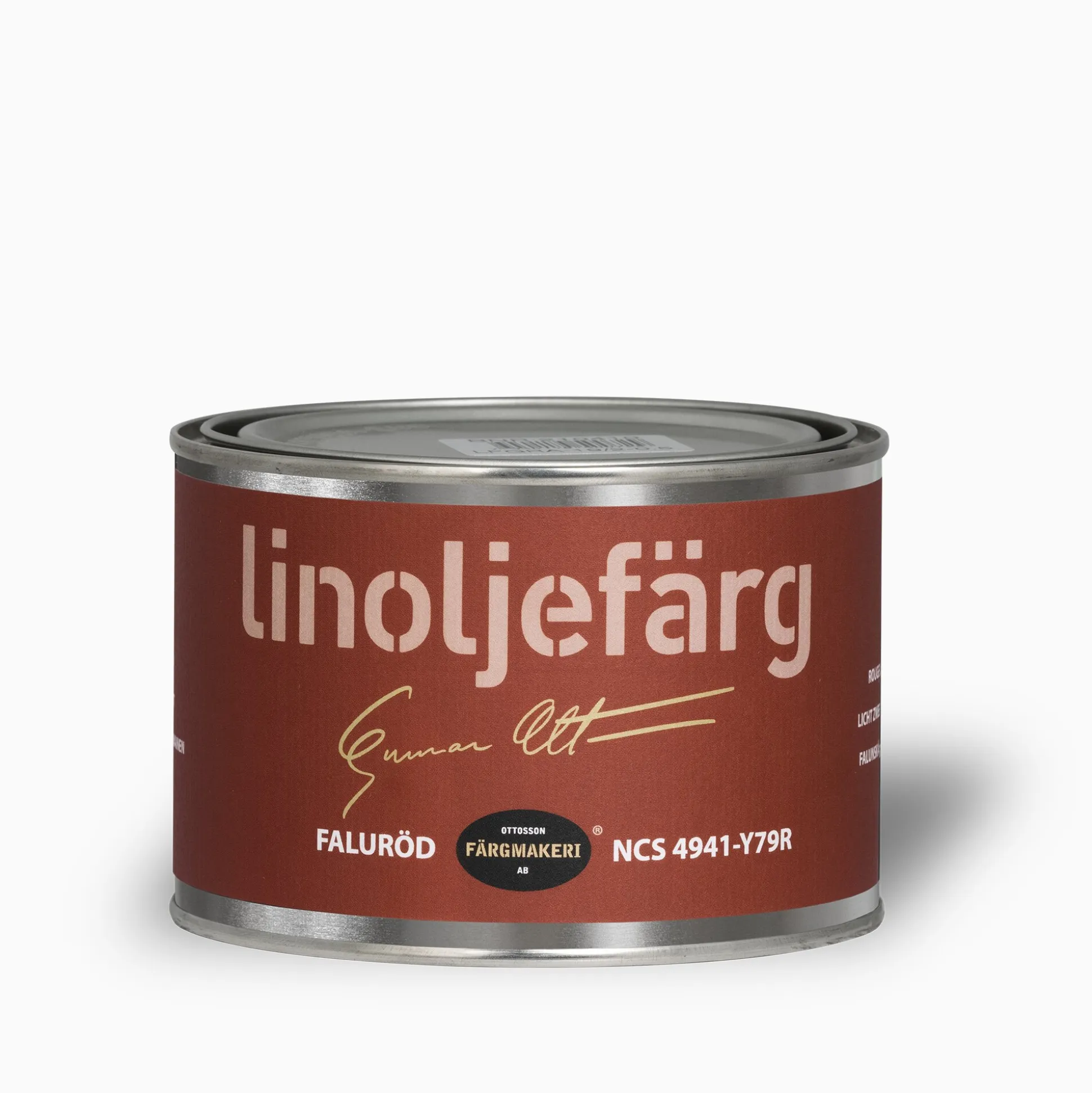 Faluröd linoljefärg 500 ml