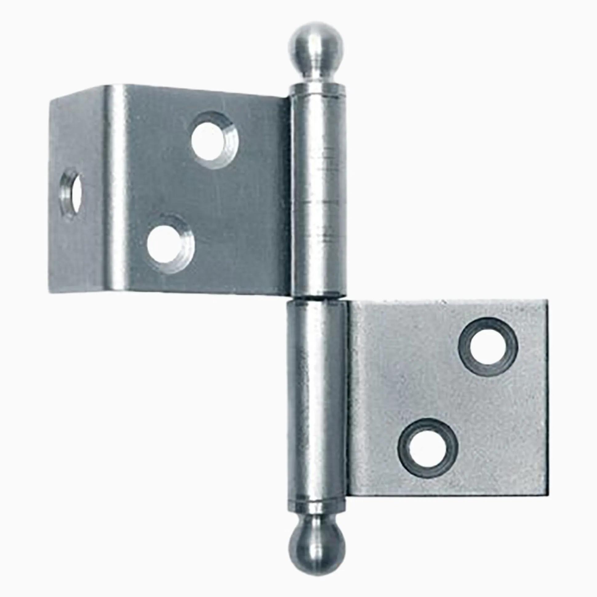 Franskt gångjärn 110 mm höger - obehandlad