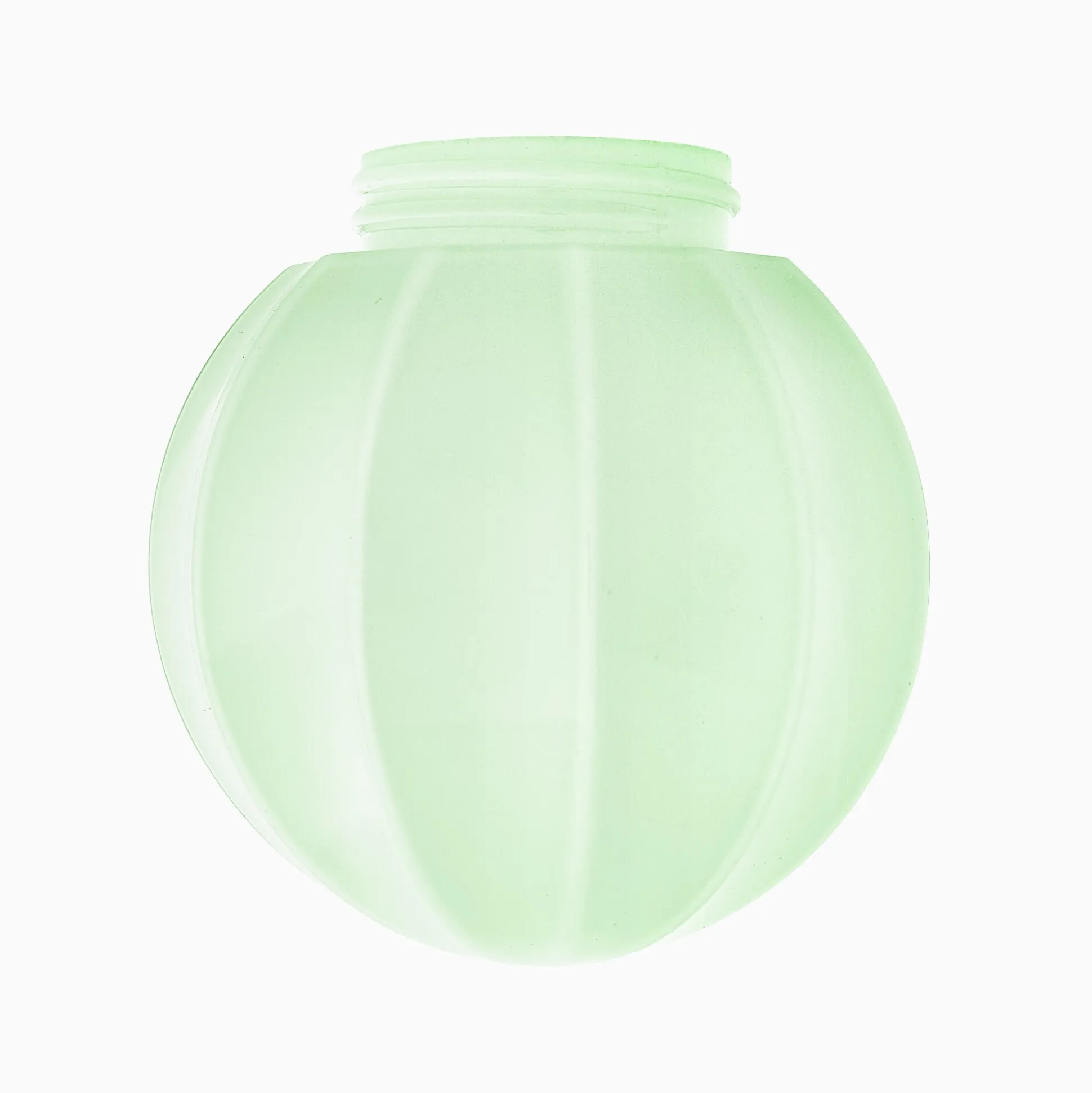 Glaskupa Deco gräddvit