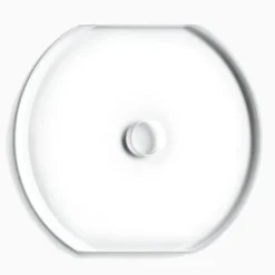 Glasplatta mittdel