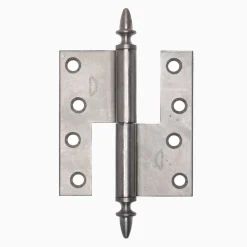 Gångjärn ekollon 110x102 mm höger - obehandlad