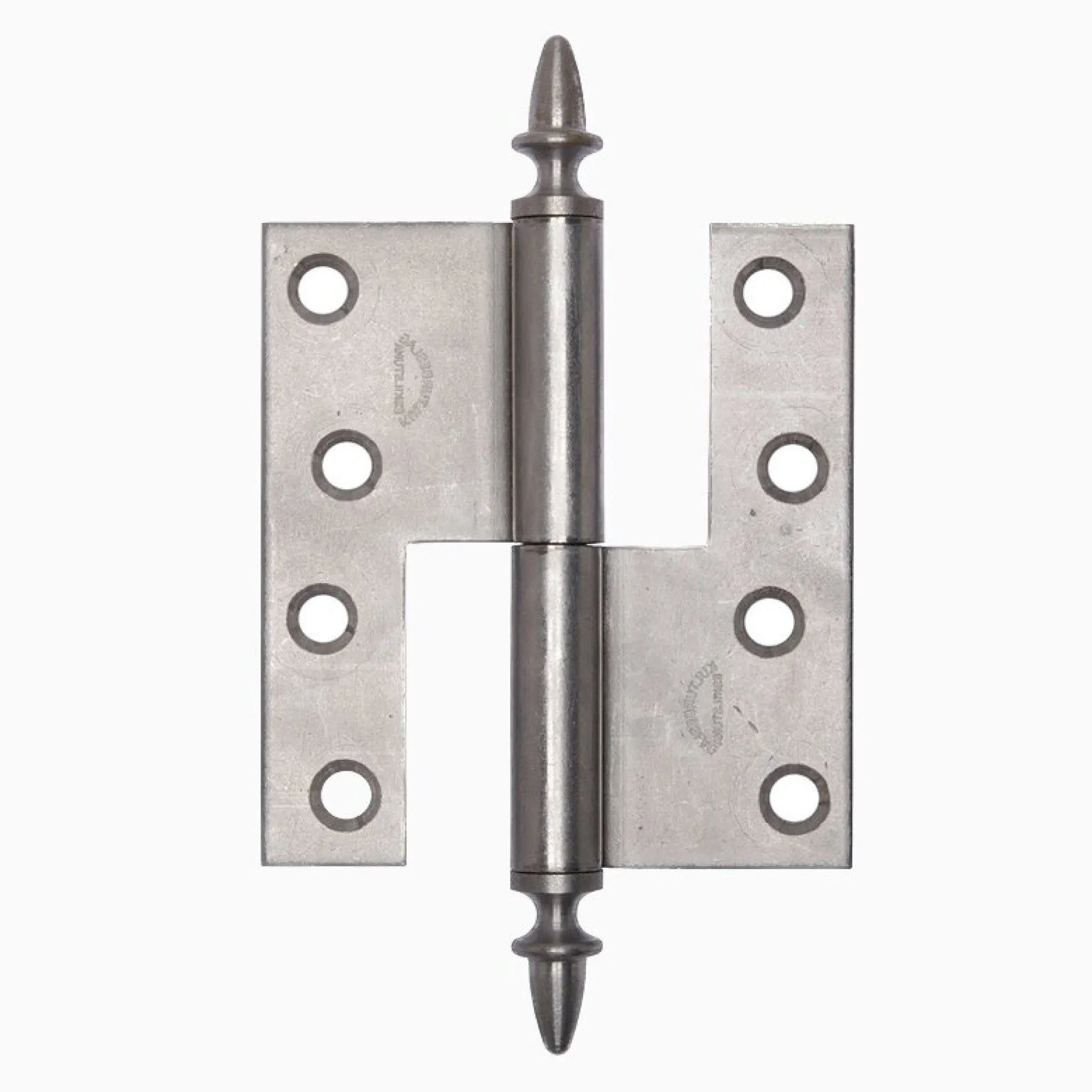 Gångjärn ekollon 110x102 mm höger - obehandlad