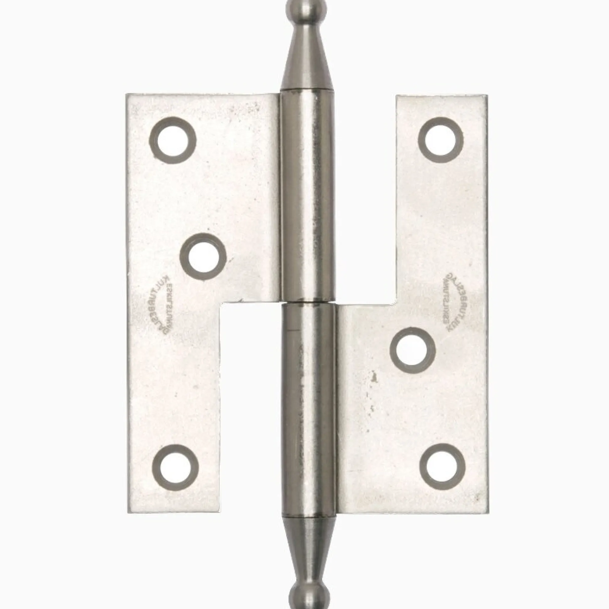 Gångjärn fia 98x86 mm höger - obehandlad