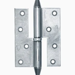 Gångjärn kon 148x120 mm - höger med kullager - obehandlad