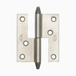 Gångjärn kon 60x53 mm höger - obehandlad