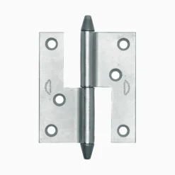 Gångjärn kon 60x53 mm höger - obehandlad