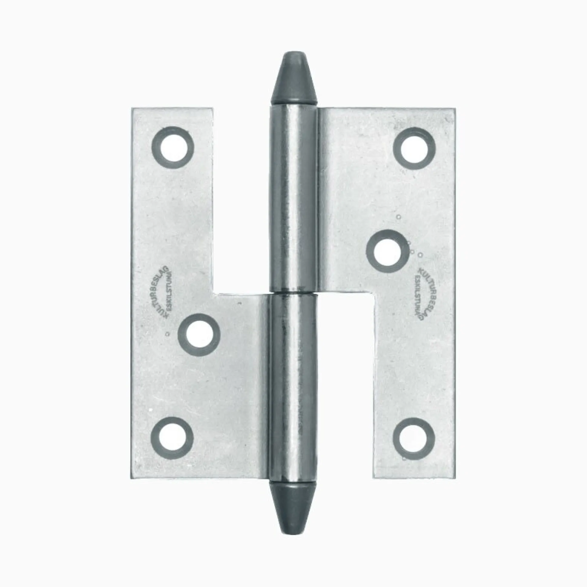 Gångjärn kon 60x53 mm höger - obehandlad
