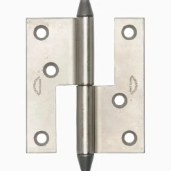Gångjärn kon 98x86 mm höger - obehandlad