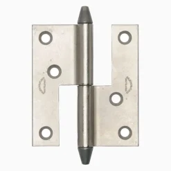 Gångjärn kon 74x60 mm höger - obehandlad