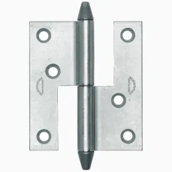 Gångjärn kon 85x74 mm höger - obehandlad