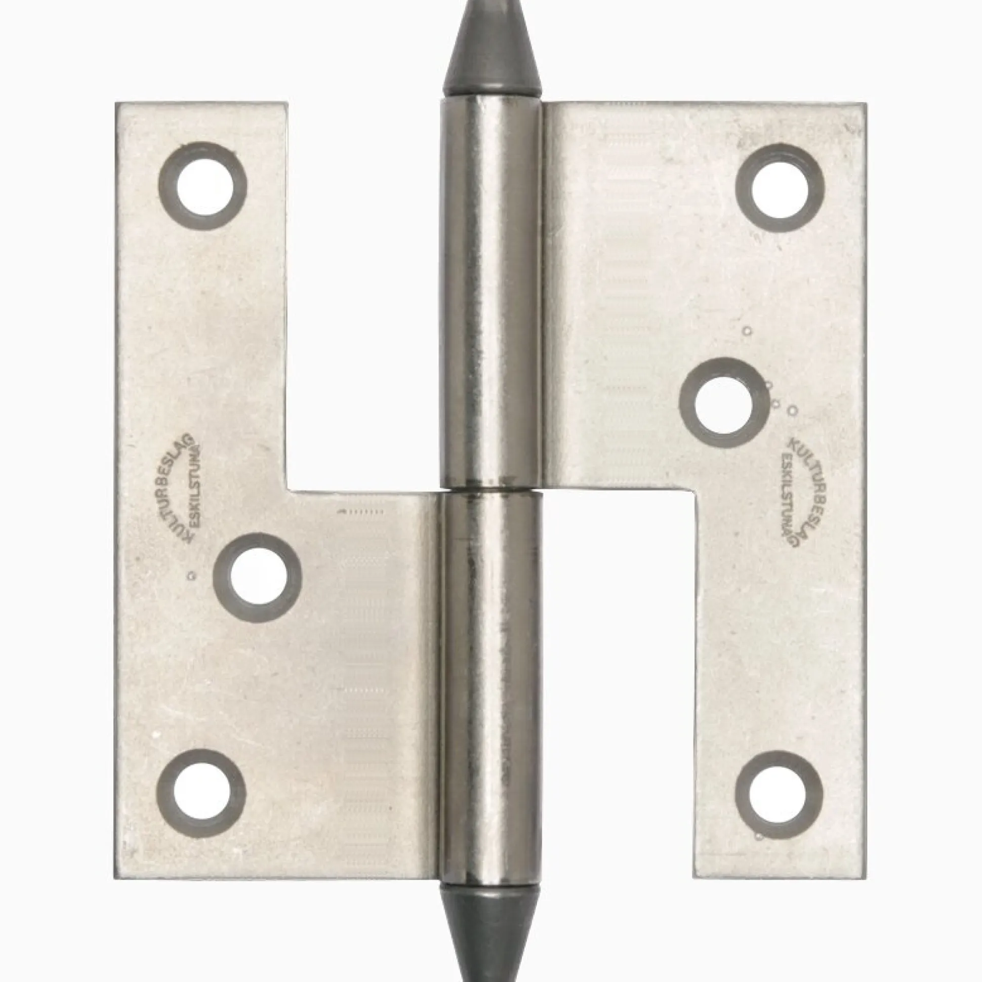 Gångjärn kon 74x70 mm höger - obehandlad