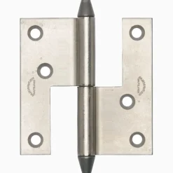 Gångjärn kon 74x70 mm höger - obehandlad