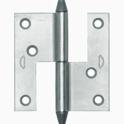 Gångjärn kon 74x70 mm höger - obehandlad