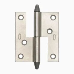 Gångjärn kon 66x60 mm höger - obehandlad