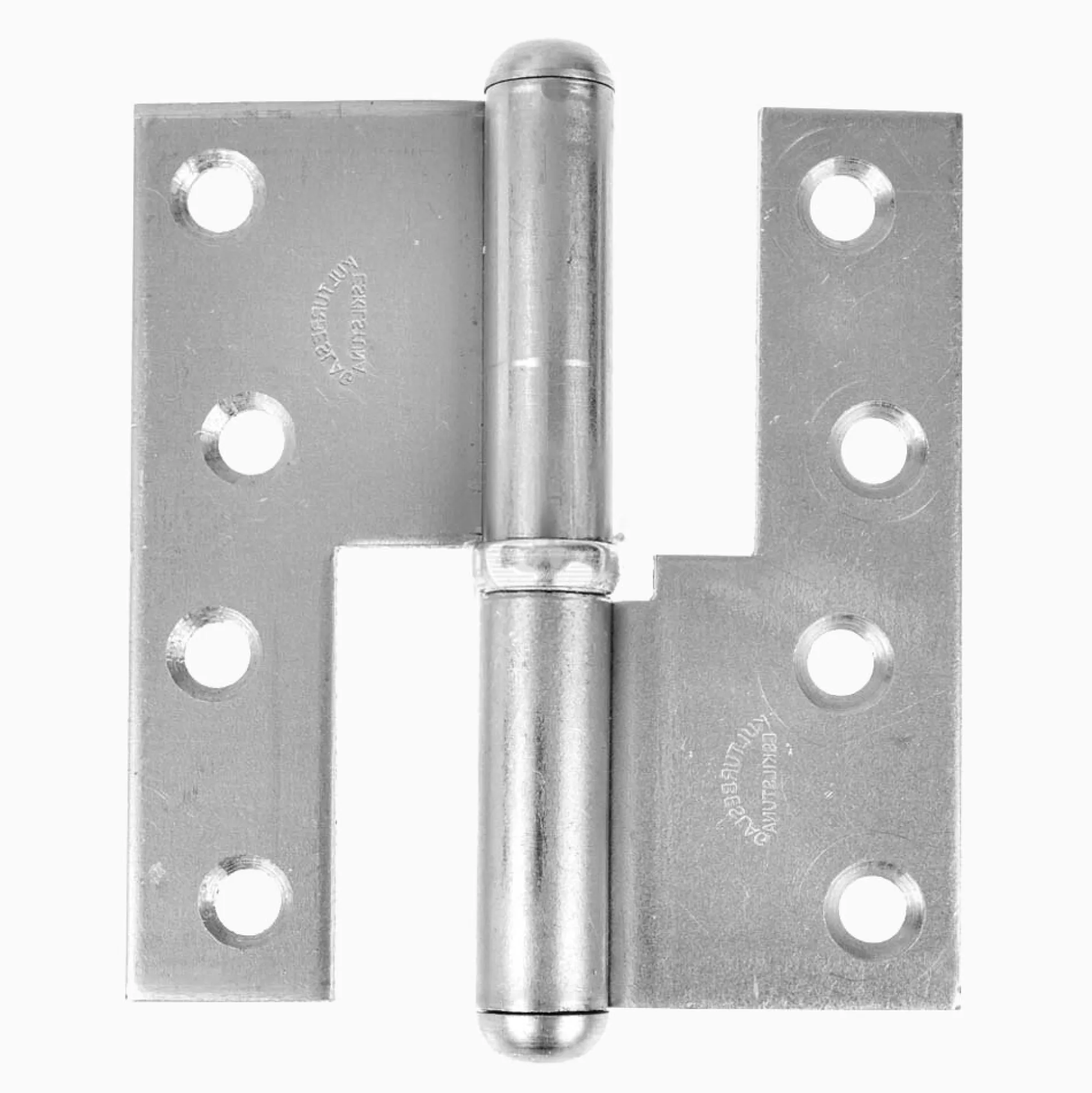 Gångjärn kuller 122x108 mm - höger med kullager - obehandlad