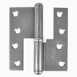 Gångjärn kuller 122x108 mm - höger med kullager - obehandlad