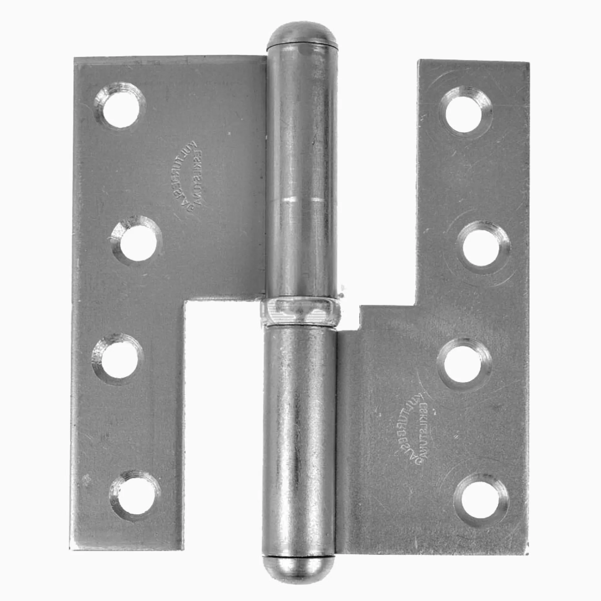 Gångjärn kuller 122x108 mm - höger med kullager - obehandlad