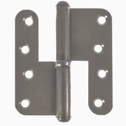 Gångjärn kuller 110x102 mm - höger med kullager och runda hörn - obeh