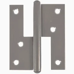 Gångjärn kuller 74x60 mm höger - obehandlad
