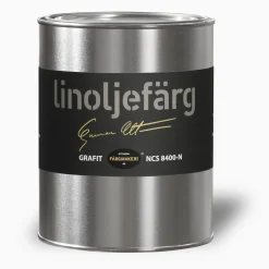 Grafit linoljefärg provburk