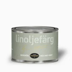 Grågrön linoljefärg 1 liter