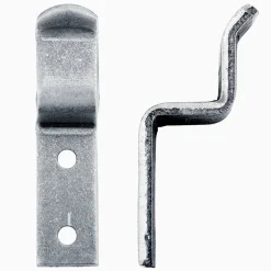 Hake Dubbel förnicklad 10 mm