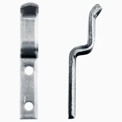 Hake Enkel förnicklad 10 mm