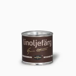 Järnoxidbrun linoljefärg 1 liter