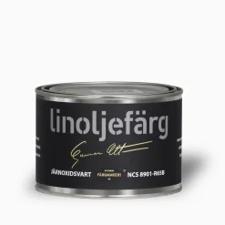 Järnoxidsvart linoljefärg 500 ml
