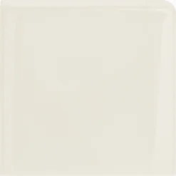 Kakel H&E Smith Field Tile hörnavslut 15x15 cm Magnolia