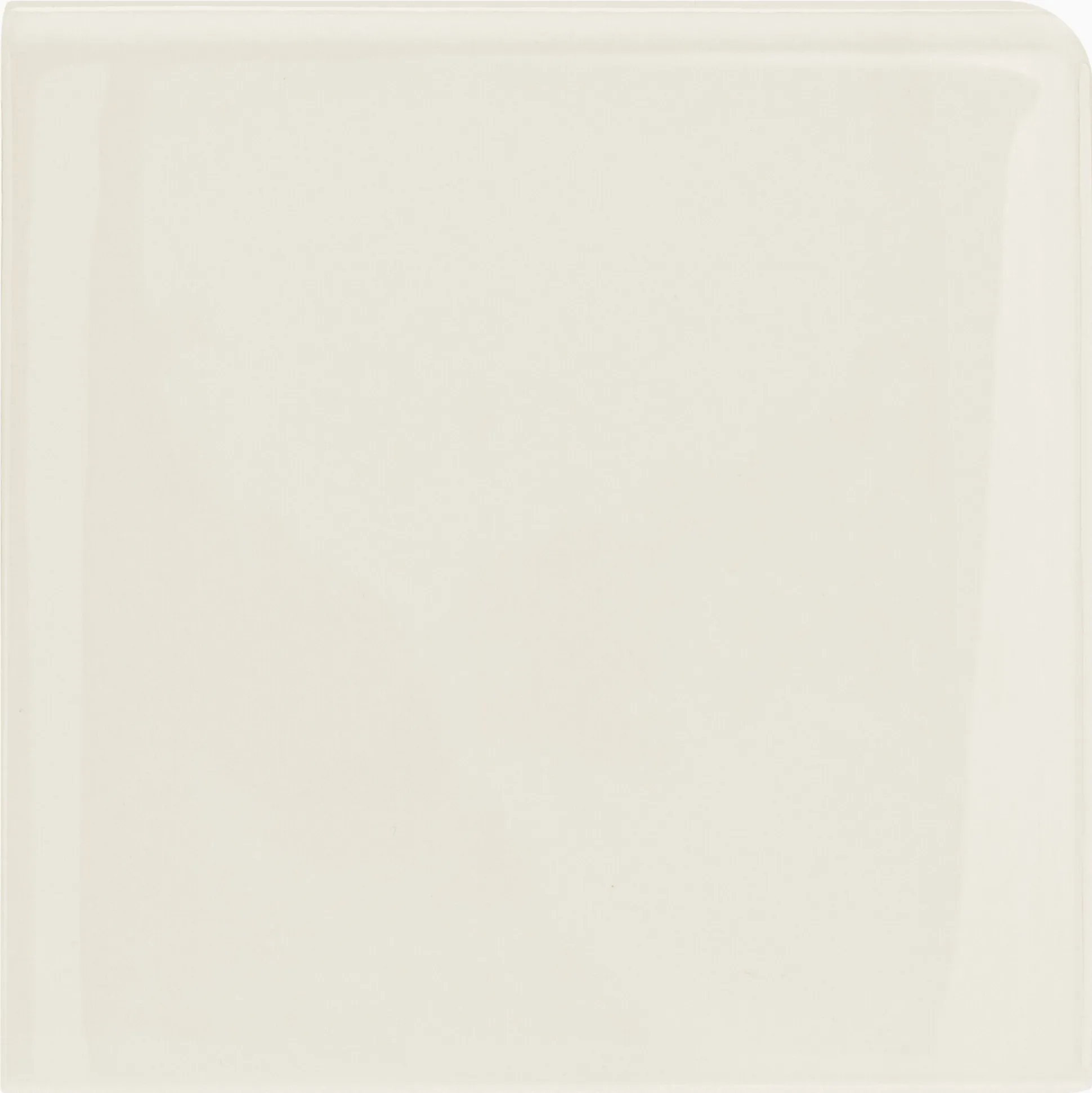 Kakel H&E Smith Field Tile hörnavslut 15x15 cm Magnolia