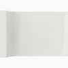 Kakel H&E Smith Subway Half Tile invändig kantbåge Snowdrop