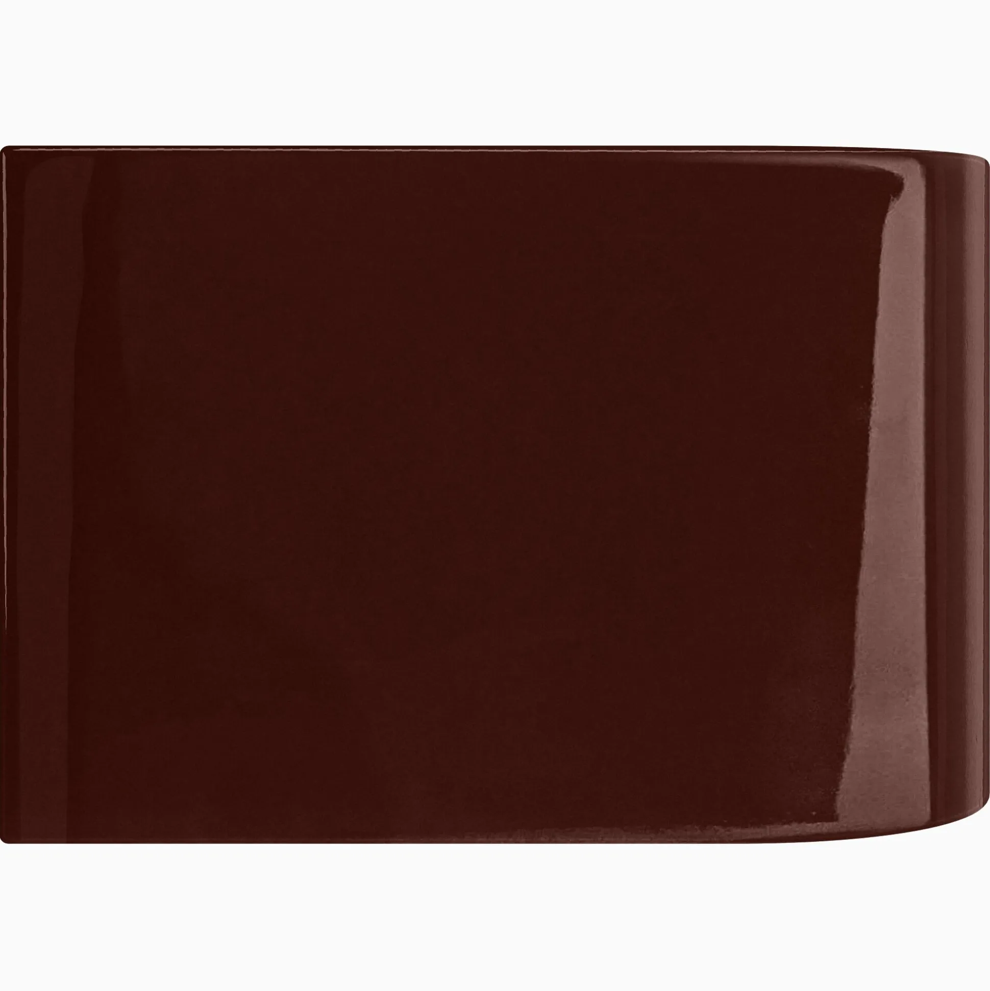 Kakel H&E Smith Subway Half Tile utvändig kantbåge Snowdrop