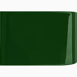 Kakel H&E Smith Subway Half Tile utvändig kantbåge Snowdrop