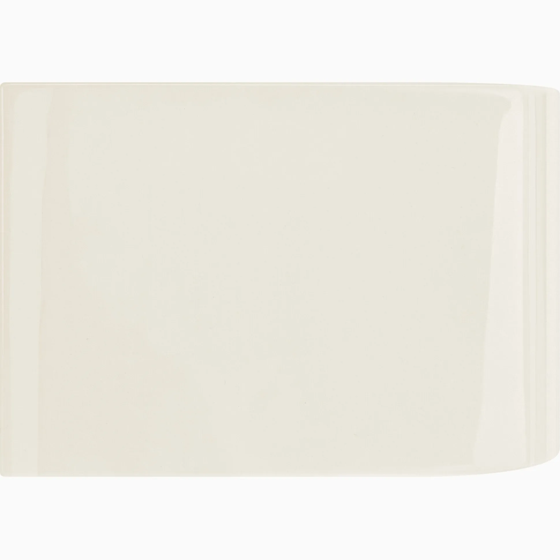 Kakel H&E Smith Subway Half Tile utvändig kantbåge Snowdrop