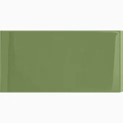 Kakel H&E Smith Subway Half Tile avslut kortsida Snowdrop