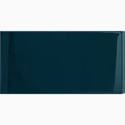 Kakel H&E Smith Subway Half Tile avslut kortsida Snowdrop