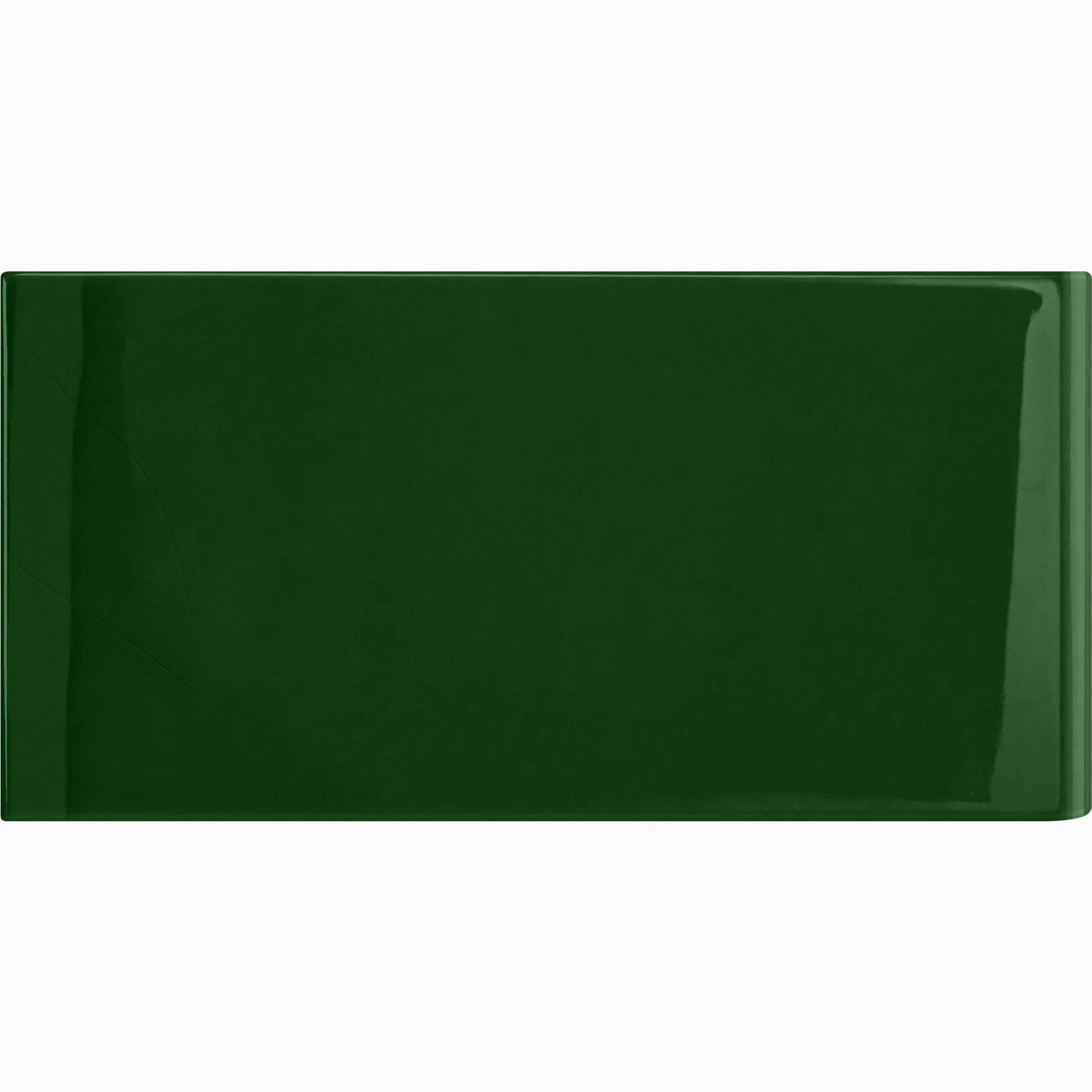 Kakel H&E Smith Subway Half Tile avslut kortsida Snowdrop