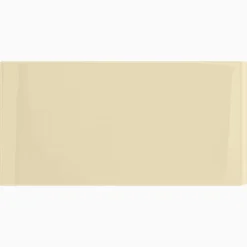 Kakel H&E Smith Subway Half Tile avslut kortsida Snowdrop
